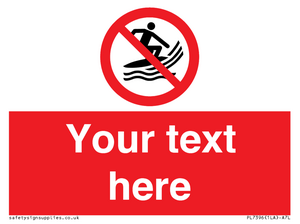 Custom No surf craft